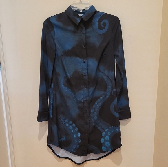 Blackmilk the mermaid cometh business time dress - Picture 3 of 10